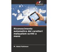 Riconoscimento automatico dei caratteri malayalam scritti a mano