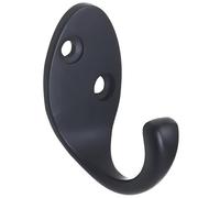 RICOO Appendiabiti da Parete Moderno, MH014-B1 Design Elegante per Camera da Letto, Cucina e Bagno, 1 Pezzo, Nero