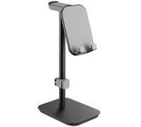 RICOO Porta Cuffie, HH013 Aluminium Stand per Cuffie Gaming e Scrivania, Supporto Regolabile con Silicone Protettivo per tutte le Dimensioni di Cuffie e Headset, 86x120x248mm