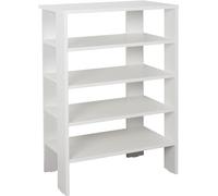 RICOO Scarpiera salvaspazio 88 x 55 x 32 cm WM040-WM Scaffale mobile ingresso Bianco opaco - Portascarpe