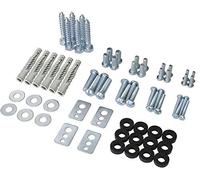 RICOO Set di viti SPZ0200-F Supporto TV o monitor Tasselli per parete di calcestruzzo massiccio Viti M4 M5 M6 M8 Tasselli Fischer® U x 10
