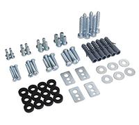 RICOO Set di viti SPZ0200 Per supporto TV o monitor Tasselli per parete di calcestruzzo massiccio Viti M4 M5 M6 M8 e tasselli