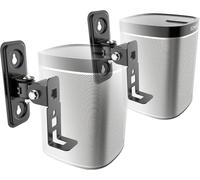 RICOO Supporto Altoparlanti da Parete, LH431-B, Adatto per SONOS PLAY :1, Supporti per Casse Acustiche, Set di 2, Nero