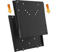 RICOO Supporto monitor muro F0522 Fisso Slim Sottile Schermo PC 15-32" (38-81 cm) Staffa piatta universale Televisore LED/LCD VESA 50 x 50-200 x 200