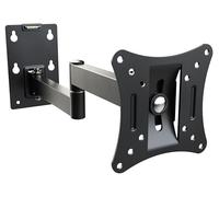 RICOO Supporto monitor muro R02-11 Girevole Inclinabile Schermo PC 13-29" (33-74 cm) Staffa TV universale Televisore LED/LCD/Curvo VESA 100 x 100 bracci per moniteur da computer