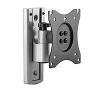 RICOO Supporto monitor muro S3111 Girevole Inclinabile Schermo PC 13-27" (33-69 cm) Staffa monitor universale LED/LCD/Curvo VESA 100 x 100