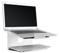 RICOO Supporto PC portatile MTS-02 Rialzo laptop per scrivania Compatibile con Mac-Book Piedistallo da tavolo Per schermo notebook Argenteo