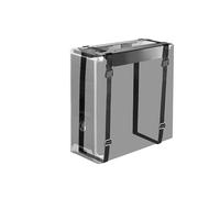 RICOO Supporto PC Staffa TRH-11 computer Sotto scrivania Casse work-station Mount desk-top tower Appoggio tavolo universale per cassa CPU Nero