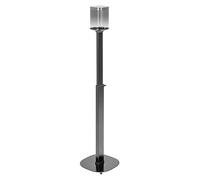 RICOO Supporto per Altoparlanti, LH073 Supporti da terra per casse acustiche, Supporto da Pavimento per SONOS ONE (SL), Stabile Stand con Gestione Cavi Integrata, 1182 x 265 x 265 mm, 1 pezzo, Nero