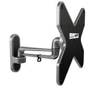 RICOO Supporto TV parete S2022 Girevole Inclinabile Televisore 15-42" (38-107 cm) Staffa universale Televisione LED/Curvo VESA 100 x 100-200 x 200