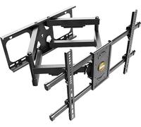 RICOO Supporto TV parete S4964 Girevole Inclinabile Televisore 42-75" (107-191 cm) Staffa universale Televisione LED/Curvo VESA 300 x 200-600 x 400