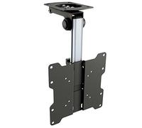 RICOO Supporto TV soffitto D0122 Girevole Pieghevole Televisore 13”-33” 33-84 cm Staffa universale Televisione LED LCD Curvo VESA 75 x 75-200 x 200