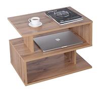RICOO Tavolino da salotto 59 x 45 x 39 cm WM092-EW Tavolo da caffè Rovere marrone Wotan