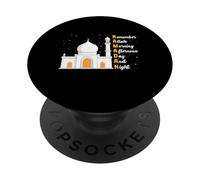 Ricorda Allah Mattina Pomeriggio Giorno E Notte Islam Ramadan PopSockets PopGrip Adesivo