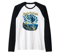 Ricorda Chi Sei Pollo Dinosauro T Rex Evolution Maglia con Maniche Raglan