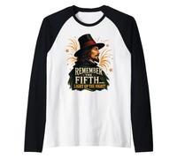 Ricorda Il Quinto - Illumina la Notte Maglia con Maniche Raglan