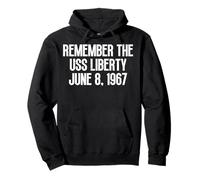 Ricorda Il Tributo alla USS Liberty Felpa con Cappuccio