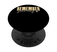 Ricorda il tuo promemoria motivazionale di incoraggiamento PopSockets PopGrip Adesivo