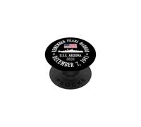 Ricorda Pearl Harbor 7 dicembre 1941 U.S.S. Arizona BB39 PopSockets PopGrip Adesivo