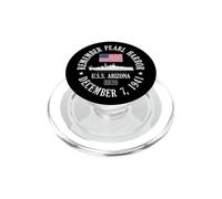 Ricorda Pearl Harbor 7 dicembre 1941 U.S.S. Arizona BB39 PopSockets PopGrip per MagSafe