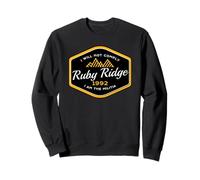 Ricorda Ruby Ridge 1992 2A Amante Che Non Mi conformerò. Felpa