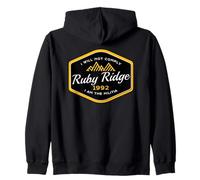 Ricorda Ruby Ridge 1992 2A Amante Che Non Mi conformerò. Felpa con Cappuccio