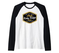 Ricorda Ruby Ridge 1992 2A Amante Che Non Mi conformerò. Maglia con Maniche Raglan