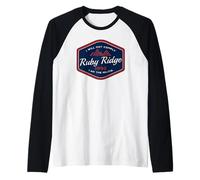 Ricorda Ruby Ridge 1992 - Non Mi conformerò. Maglia con Maniche Raglan