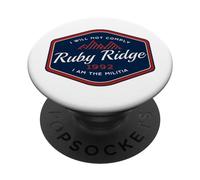 Ricorda Ruby Ridge 1992 - Non mi conformerò. PopSockets PopGrip Adesivo