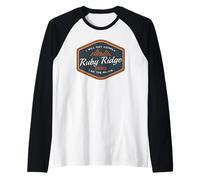 Ricorda Ruby Ridge 1992 Non rispetterò Il Secondo emendamento Maglia con Maniche Raglan