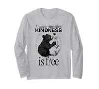 Ricorda Sempre Che la gentilezza è Gratuita (Dichiarazione Carina e Grafica) Maglia a Manica