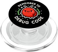 "Ricordati di debug del codice" Bug di codifica divertente carino PopSockets PopGrip per MagSafe