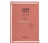H. SITT - 100 STUDI OP. 32 PER VIOLINO - 1° FASCICOLO - ED. RICORDI