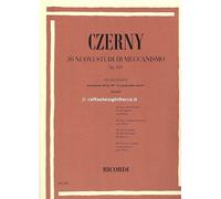 Ricordi 30 nuovi studi di meccanica opera 849 Czerny Carl