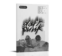 Ricordi ad accesso casuale: le opere d'arte di Daft Punk sono durevoli, impermeabili e facili da pulire in stanze, salotti, camere da letto, cucine e facili da montareStile cornice 30 x 45 cm