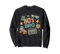 Ricordi divertenti anni '80 Bro Cool Retro Throwback degli anni '80 Felpa
