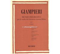 Ricordi metodo progressivo per clarinetto parte 1 Giampieri Alamiro
