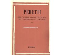 Ricordi Nuova scuola d'insegnamento della tromba sib parte 1 Peretti Serse
