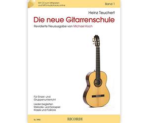 Ricordi Verlag Die neue Gitarrenschule 1 - Didattica per chitarra