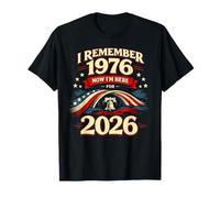 Ricordo 1976 Ora Sono Qui per 2026 Americano Maglietta