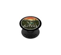 Ricordo dei laghi di Plitvice Croazia Plitvice PopSockets PopGrip Adesivo