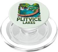 Ricordo dei laghi di Plitvice Croazia Plitvice PopSockets PopGrip per MagSafe