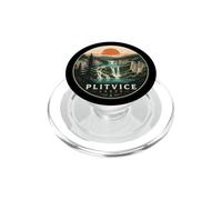 Ricordo dei laghi di Plitvice Croazia Plitvice PopSockets PopGrip per MagSafe