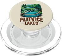 Ricordo dei laghi di Plitvice Croazia Plitvice PopSockets PopGrip per MagSafe