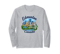 Ricordo del Canada/Edmonton Maglia a Manica