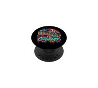Ricordo dello skyline della città di Copenaghen - Graffiti PopSockets PopGrip Adesivo