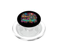 Ricordo dello skyline della città di Copenaghen - Graffiti PopSockets PopGrip per MagSafe