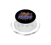Ricordo dello skyline della città di Cracovia - Graffiti PopSockets PopGrip per MagSafe