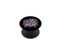 Ricordo dello skyline della città di Milano - Graffiti PopSockets PopGrip Adesivo