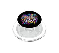 Ricordo dello skyline della città di Milano - Graffiti PopSockets PopGrip per MagSafe